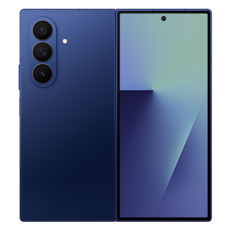 Galaxy Z Fold7 Certified Re-Newed Openback Blue Shadow 