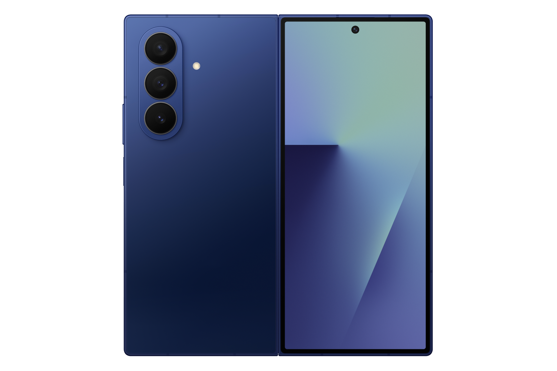 Galaxy Z Fold7 Certified Re-Newed Openback Blue Shadow 