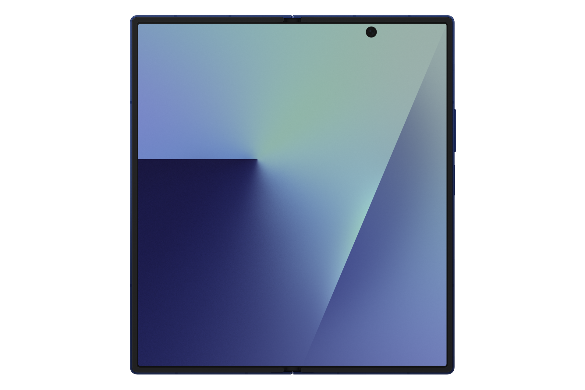 Galaxy Z Fold7 Certified Re-Newed Openfront Blue Shadow 