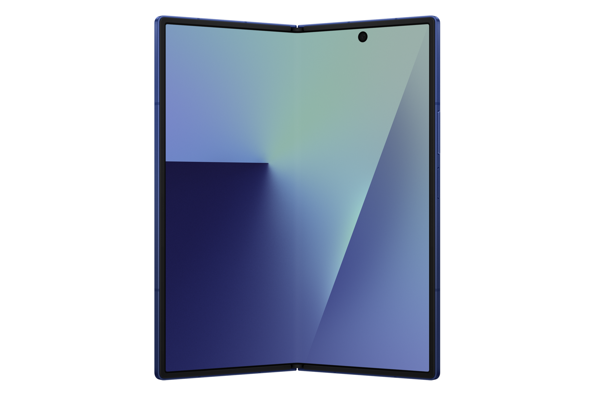 Galaxy Z Fold7 Certified Re-Newed Openfront115 Blue Shadow 