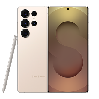 Galaxy S25 Ultra Certified Re-Newed Front Titanium Pinkgold 