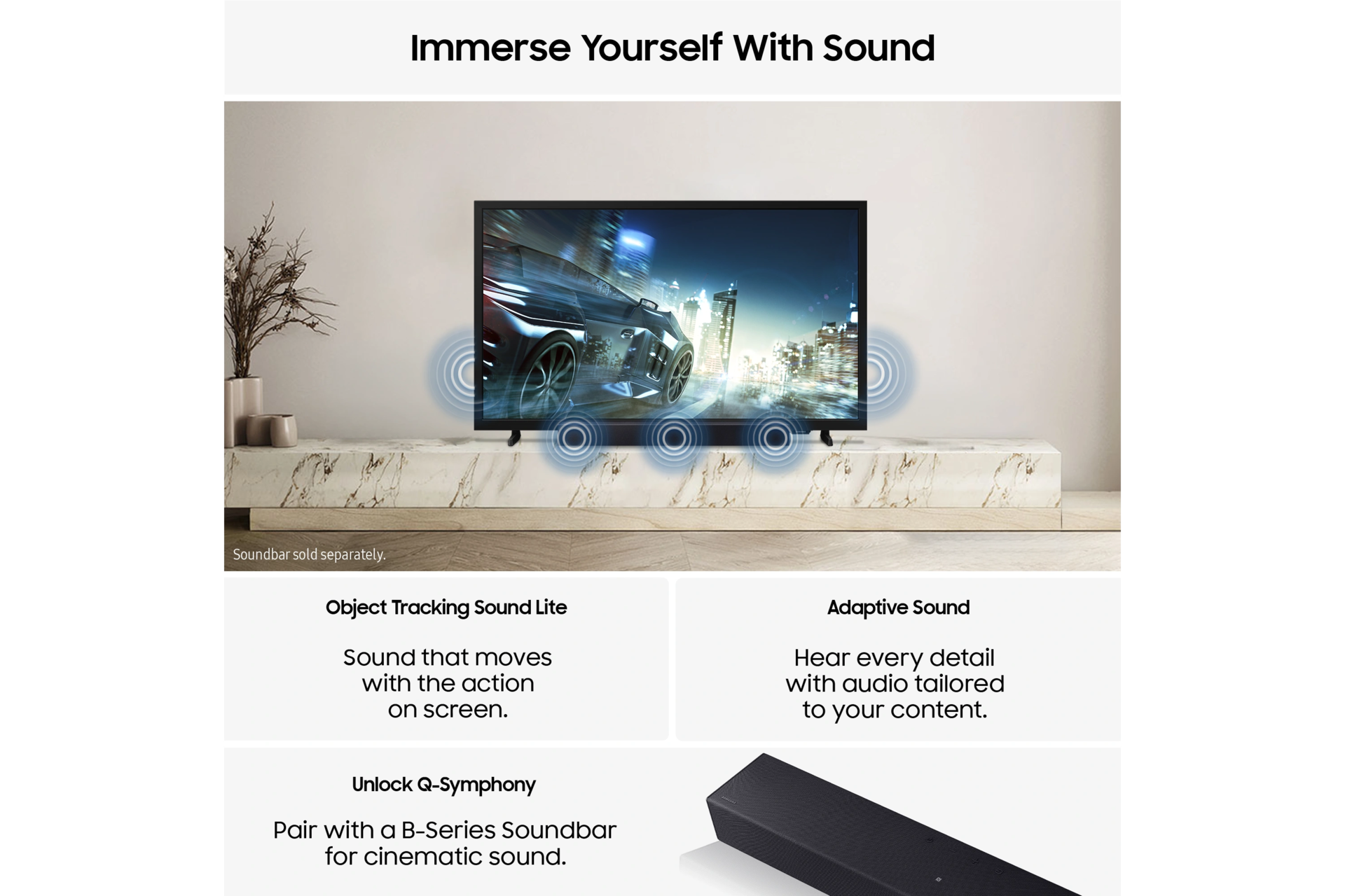 32" HD H5020 Smart TV (2025) Black