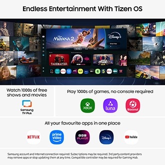 32" HD H5020 Smart TV (2025) Black