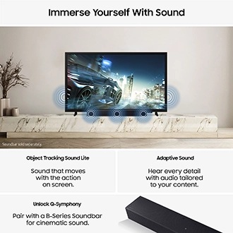 32" HD H5020 Smart TV (2025) Black