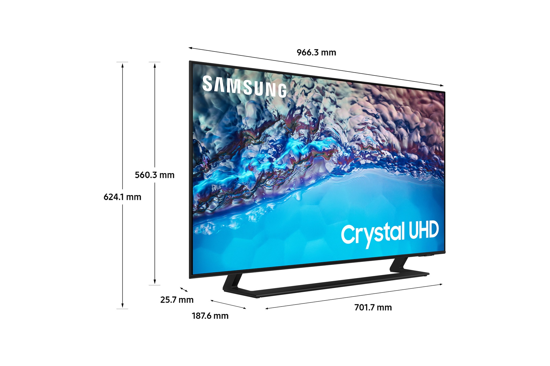 Samsung crystal deals uhd 43