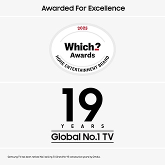 50" Crystal UHD U8020F 4K Smart TV (2025) Black