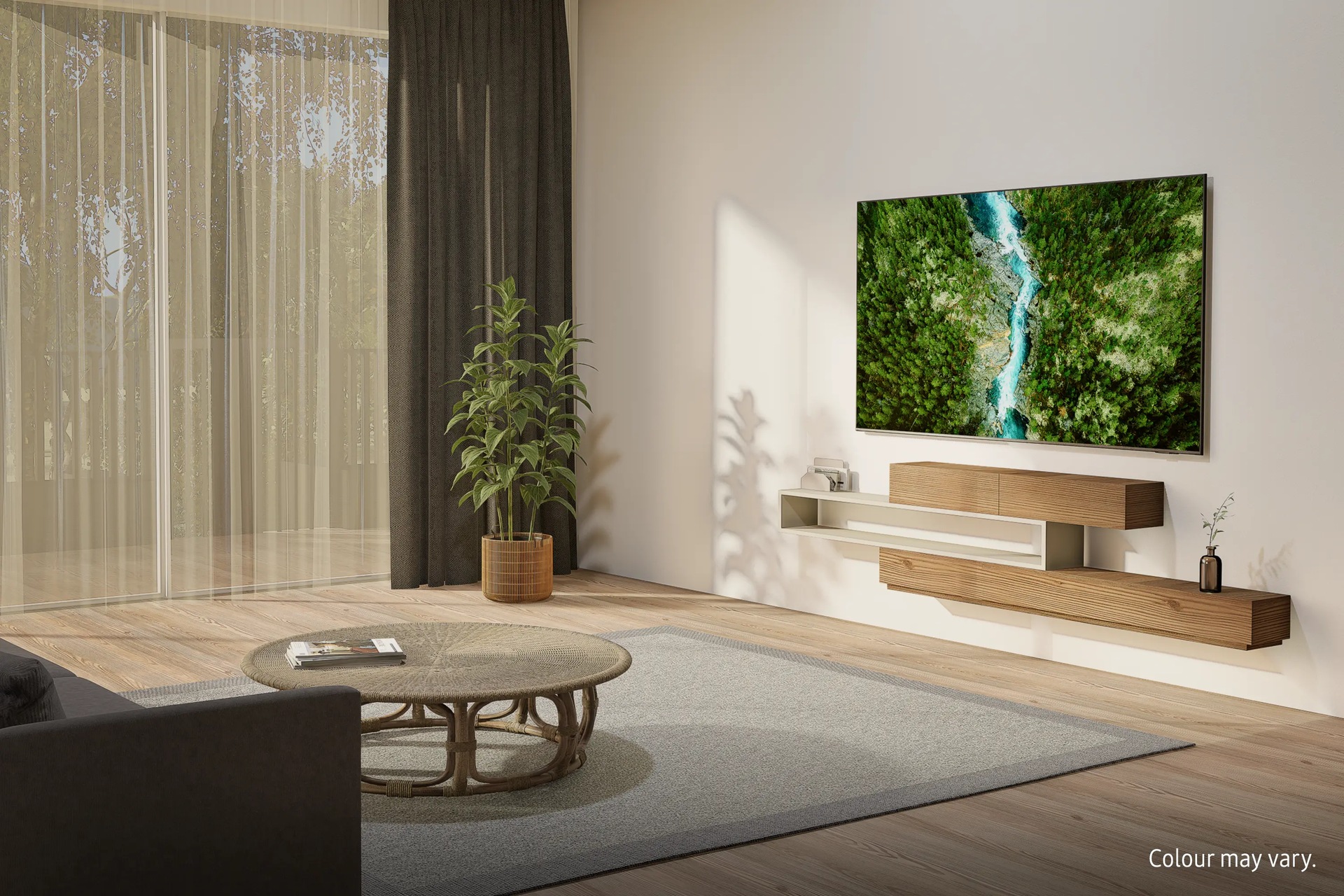 65" Crystal UHD U8020F 4K Smart TV (2025) Black