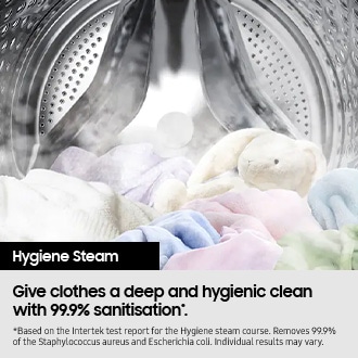 Front-Load Washing Machine Series 4 Hygiene Steam 9kg White