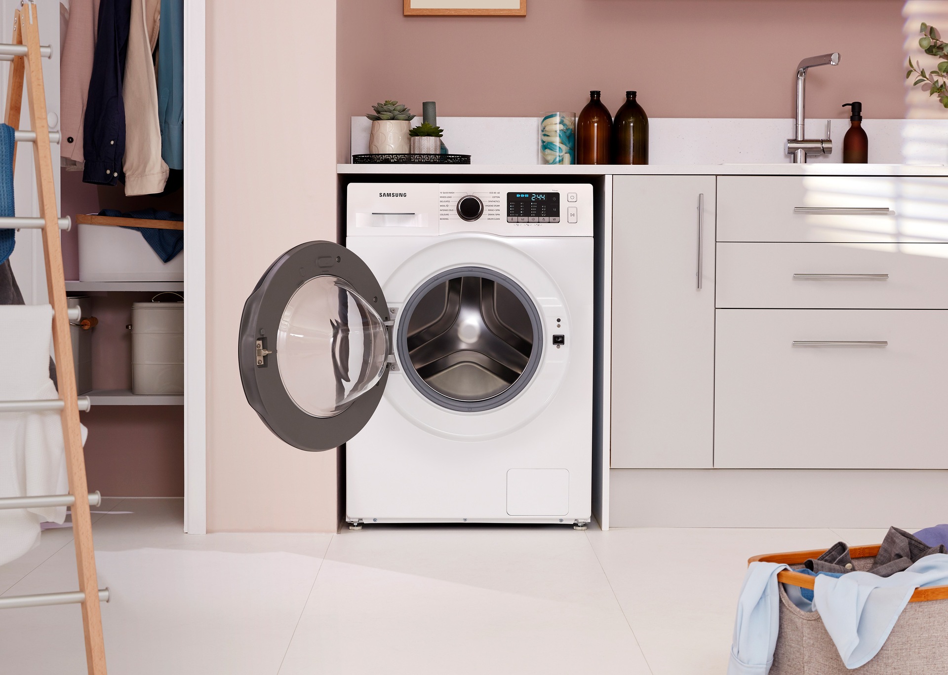 SAMSUNG Series 5 ecobubble Washing Machine, 9kg 1400rpm | eBay