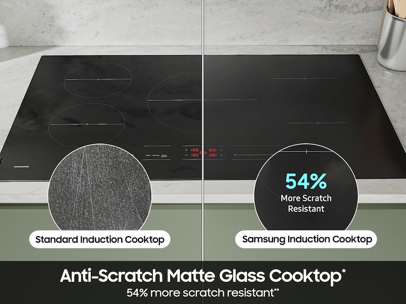 36inch NZ5000A Oven Cooktop with ENERGY STAR® Certified and Anti-Scratch Glass Black