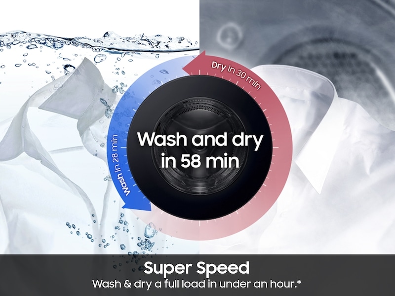 7.6 cu. ft. Bespoke AI Ultra Capacity Front Load Electric Dryer with AI Home and AI OptiDry+ in Ivory Satin Greige