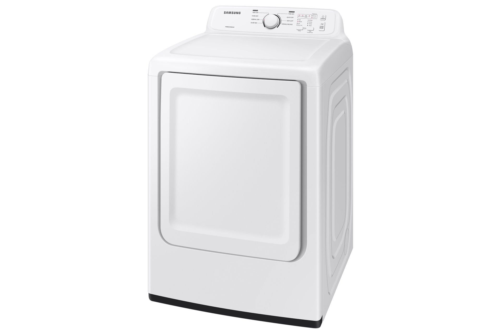 7.2 cu. ft. Electric Dryer with Sensor Dry and 8 Drying Cycles in White