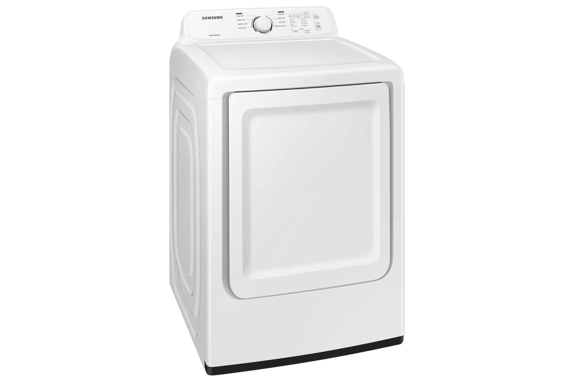 7.2 cu. ft. Electric Dryer with Sensor Dry and 8 Drying Cycles in White