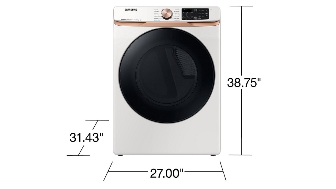 Front Load Electric Dryer - view 3