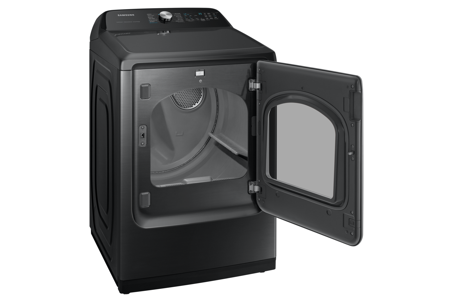 7.4 cu. ft. Smart Electric Dryer with Steam Sanitize+ in Brushed Black