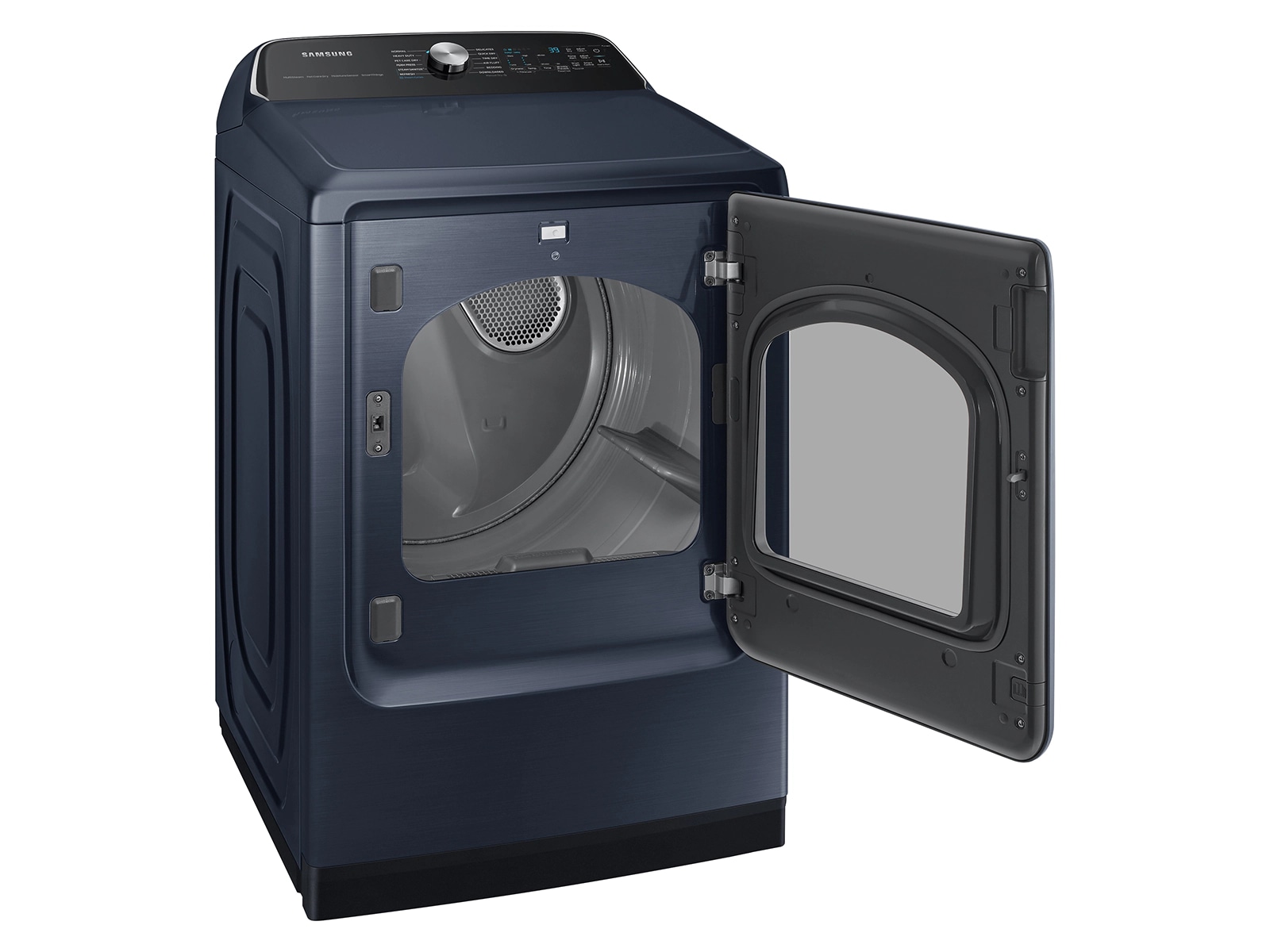 7.4 cu. ft. Smart Electric Dryer with Pet Care Dry and Steam Sanitize+ in Brushed Navy Navy