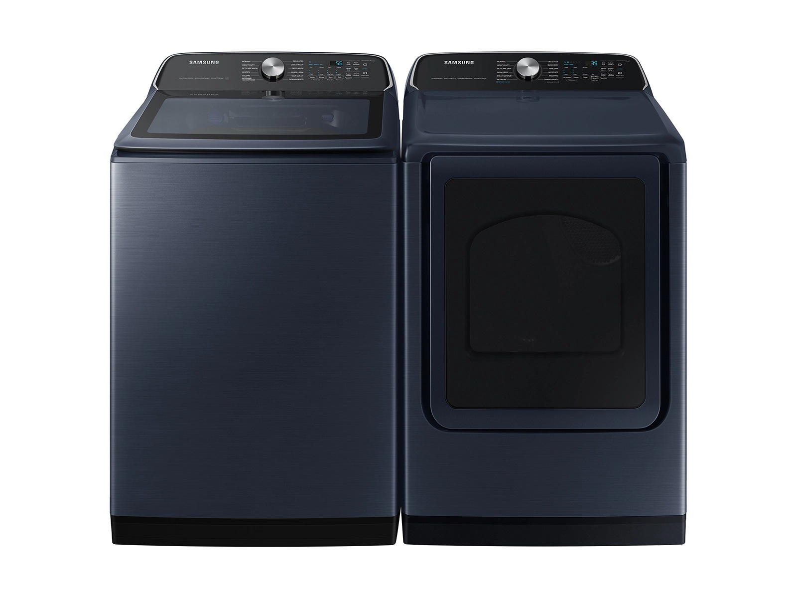 7.4 cu. ft. Smart Electric Dryer with Pet Care Dry and Steam Sanitize+ in Brushed Navy Navy