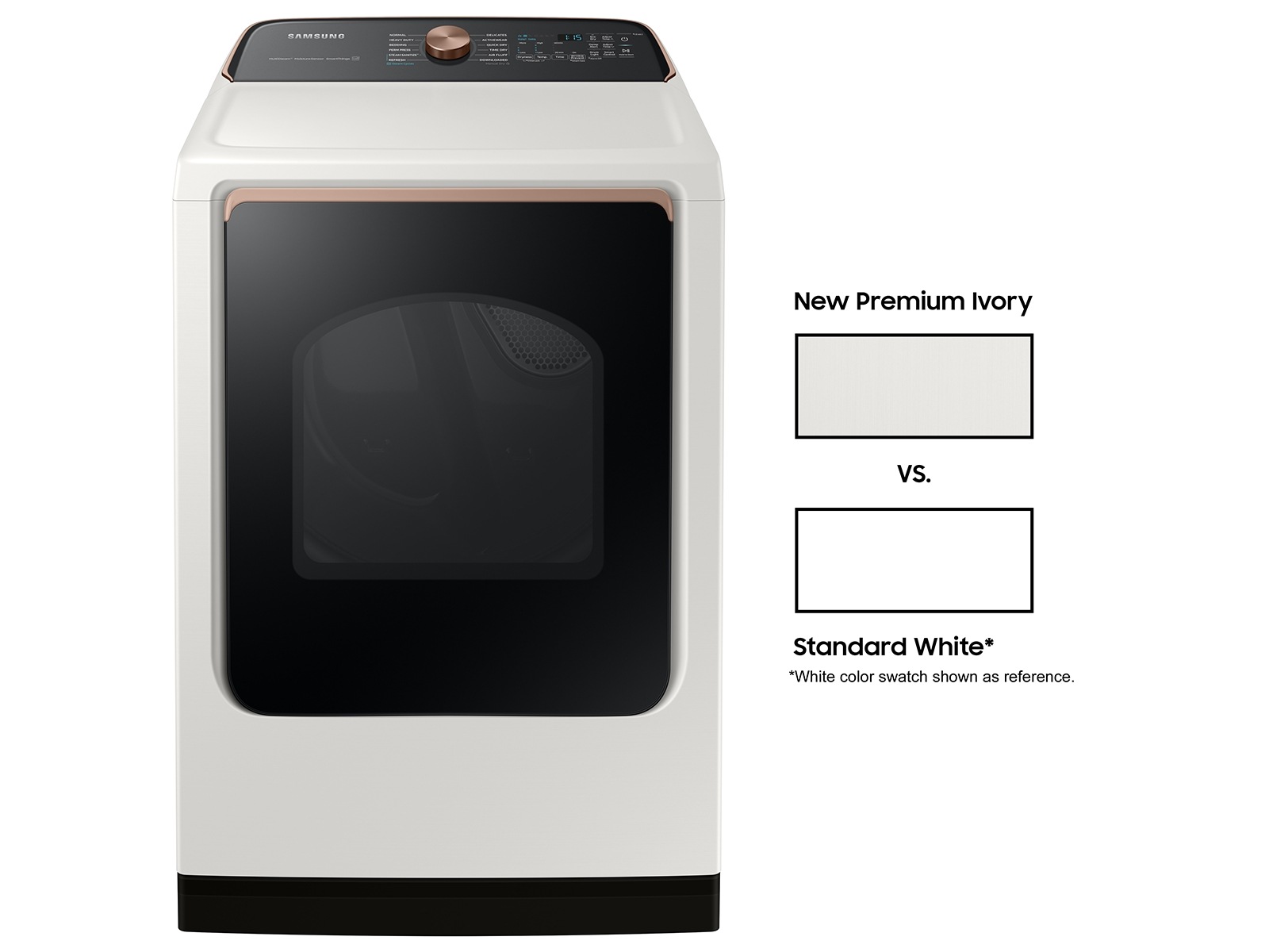 7.4 cu. ft. Smart Electric Dryer with Steam Sanitize+ in Ivory Ivory White
