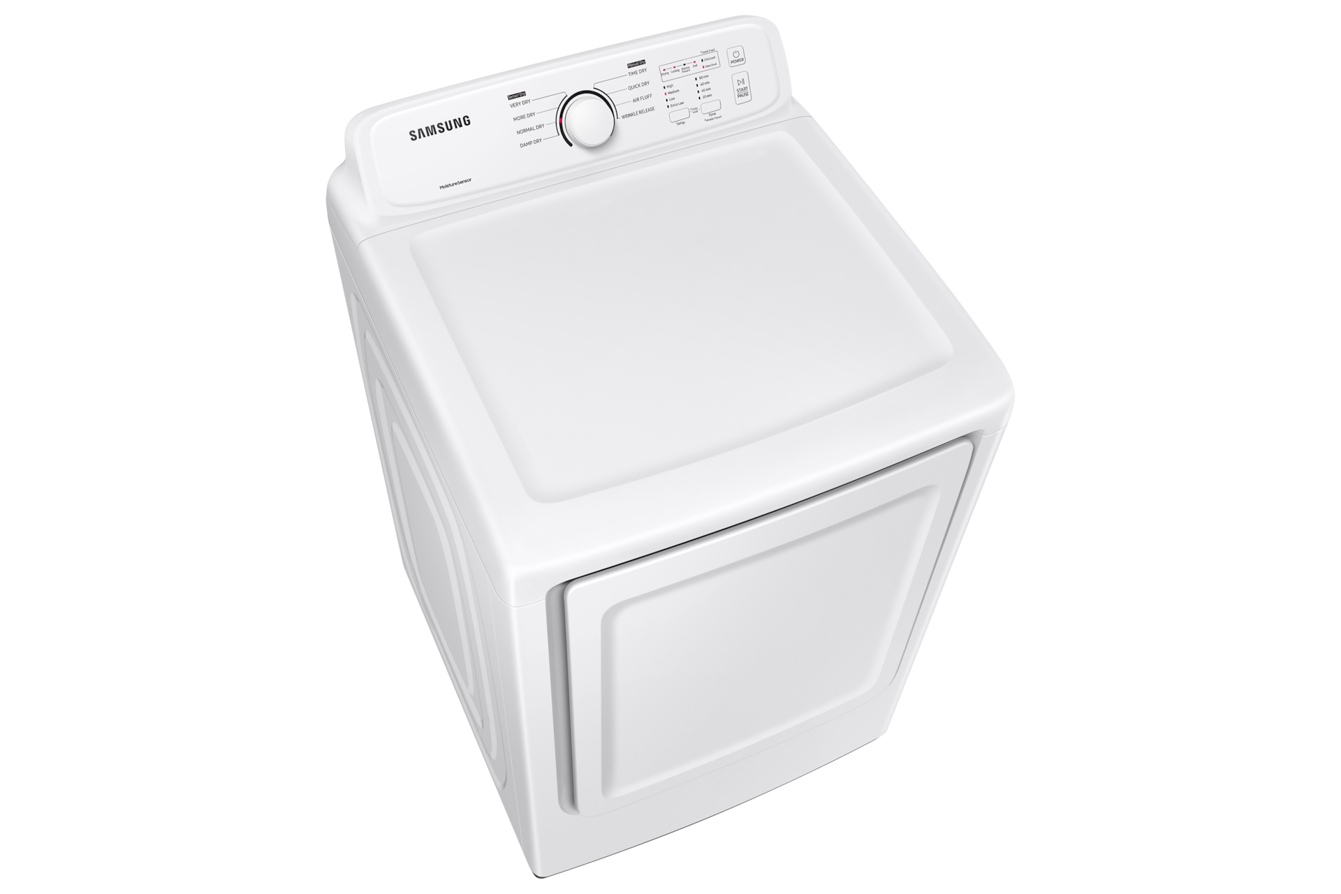 7.2 cu. ft. Gas Dryer with Sensor Dry and 8 Drying Cycles in White