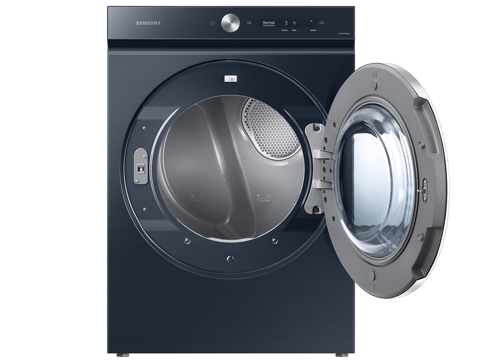 7.6 cu.ft DV6300B Dryer with BESPOKE Design and AI Optimal Dry Front-Pair-Pedestal-Prop Navy 