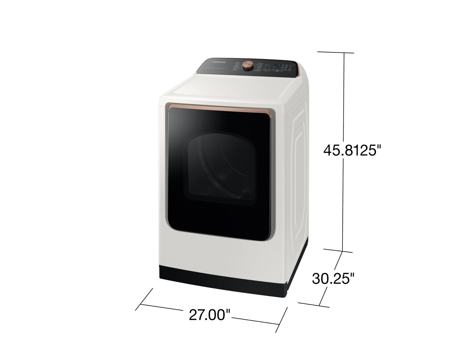 Thumbnail image of 7.4 cu. ft. Smart Gas Dryer with Steam Sanitize+ in Ivory