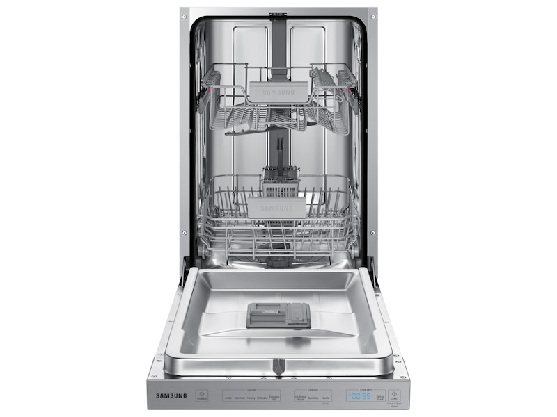 Whisper Quiet 46 dBA Dishwasher in Stainless Steel