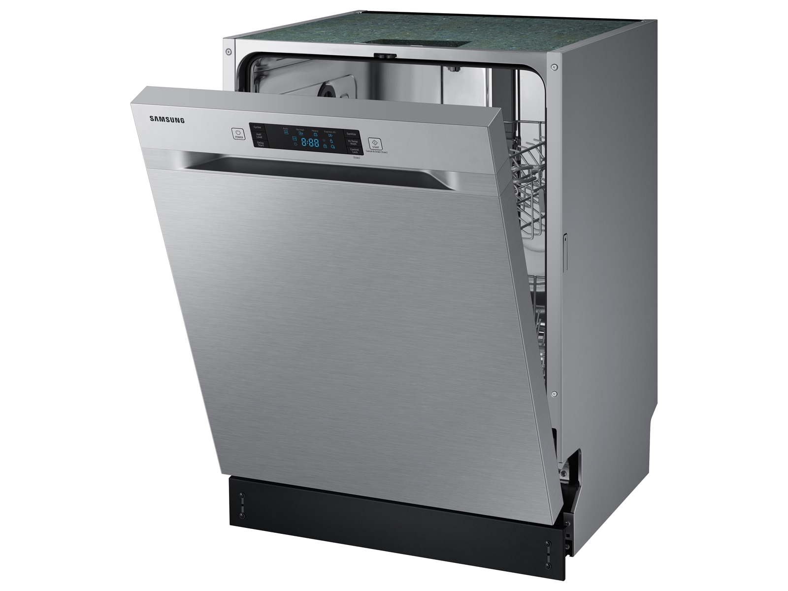 Front Control 52 dBA ADA Dishwasher Silver