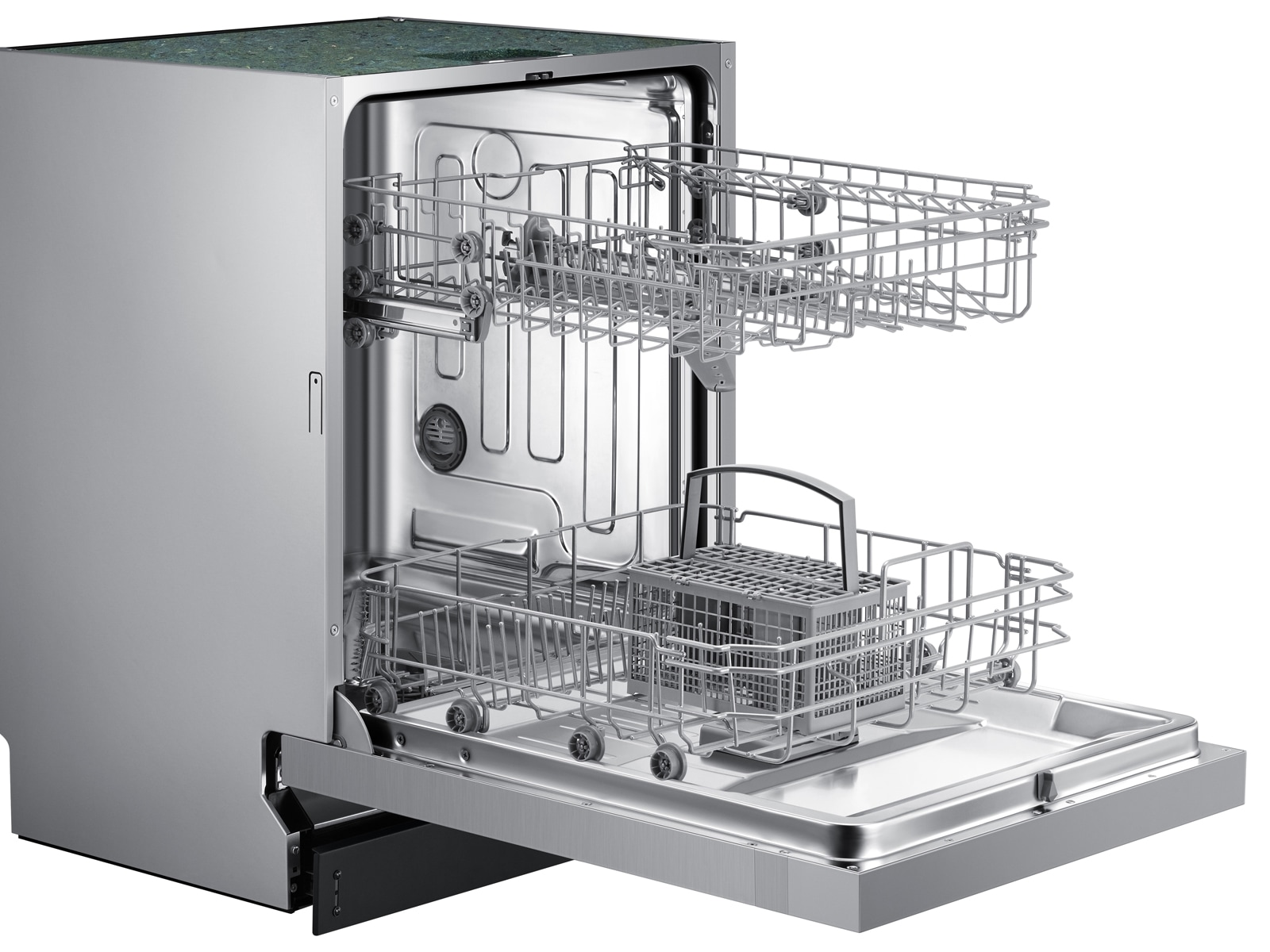 Front Control 52 dBA ADA Dishwasher Silver
