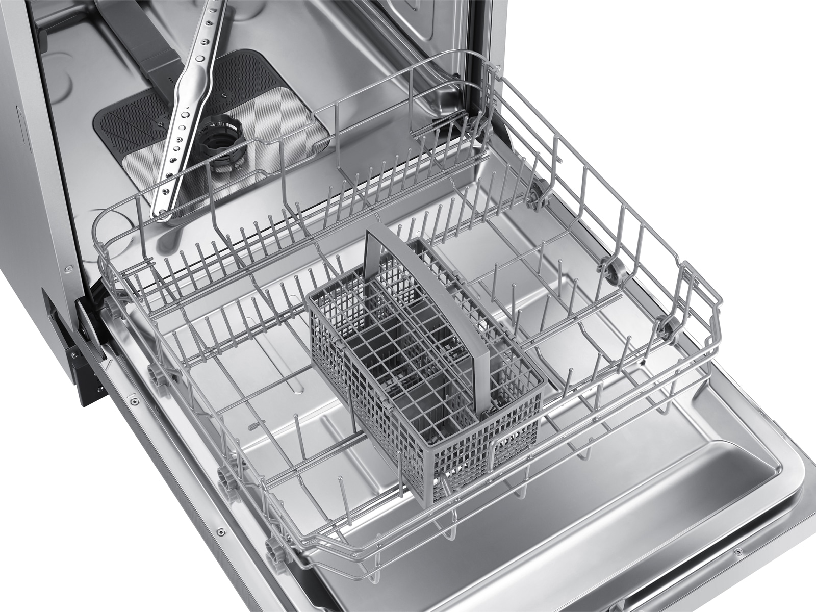 Front Control 52 dBA ADA Dishwasher Silver