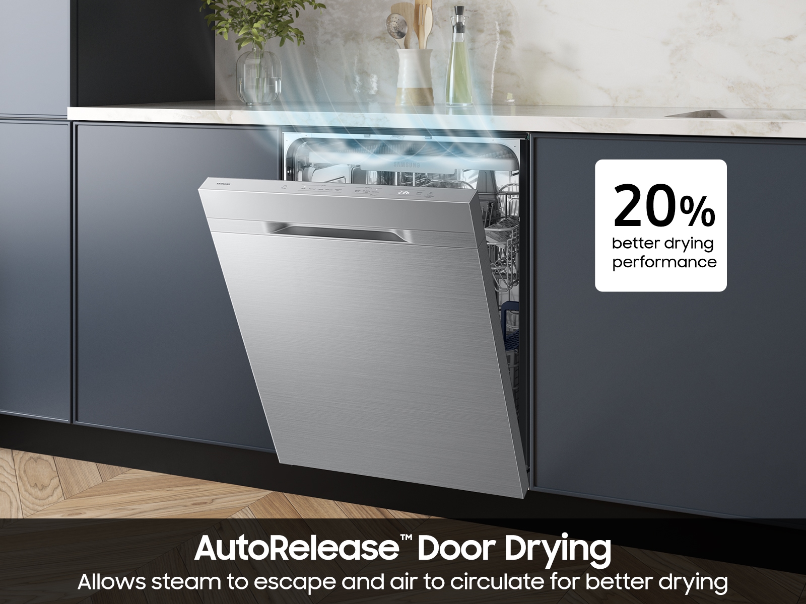 AutoRelease Door Drying