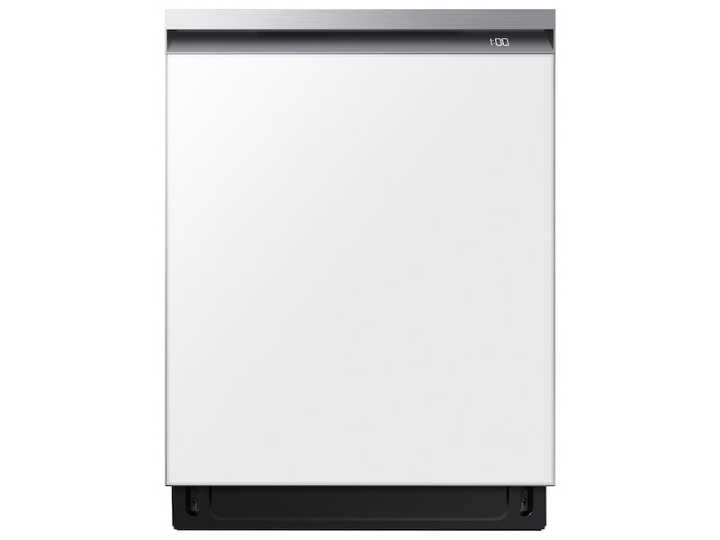 Bespoke AutoRelease Smart 42dBA Dishwasher with StormWash+&trade; and Smart Dry in White Glass