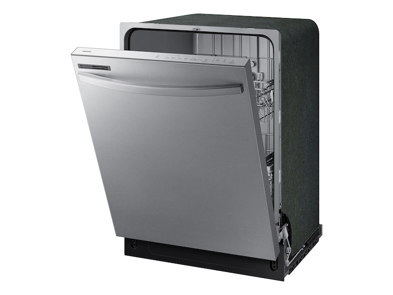 Fingerprint Resistant 53 dBA Dishwasher with Height-Adjustable Rack in Stainless Steel Silver