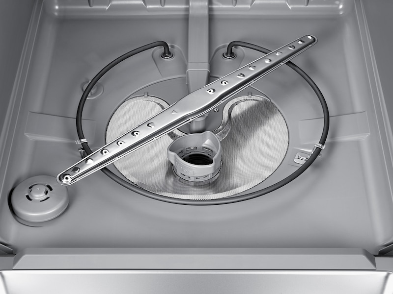 Fingerprint Resistant 53 dBA Dishwasher with Height-Adjustable Rack in Stainless Steel Silver