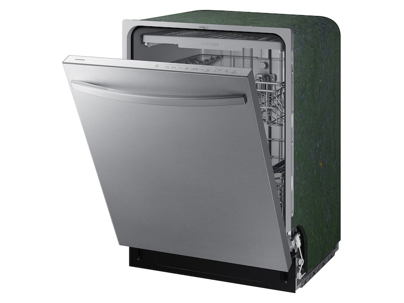AutoRelease 51dBA Fingerprint Resistant Dishwasher with 3rd Rack in Stainless Steel Silver