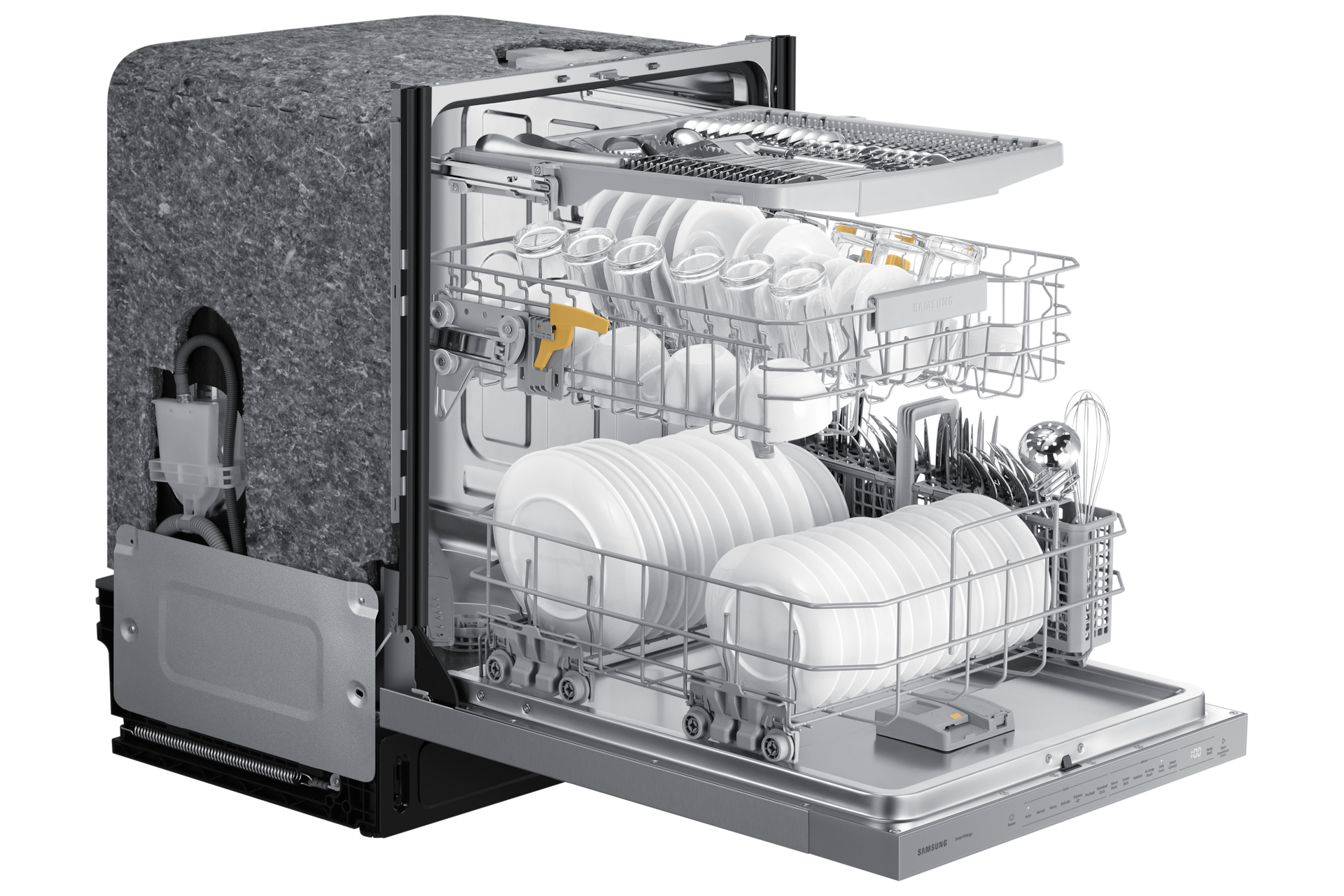 AutoRelease Smart 46dBA Dishwasher with StormWash™ in Stainless Steel