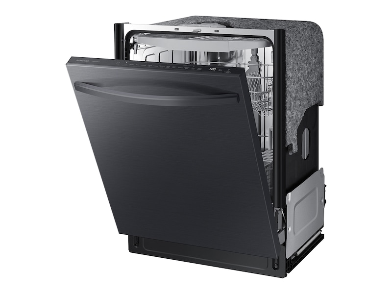 DW5000C Built In Dishwasher with BESPOKE Design and Energy Efficiency Tilted-Top-view3 Black 