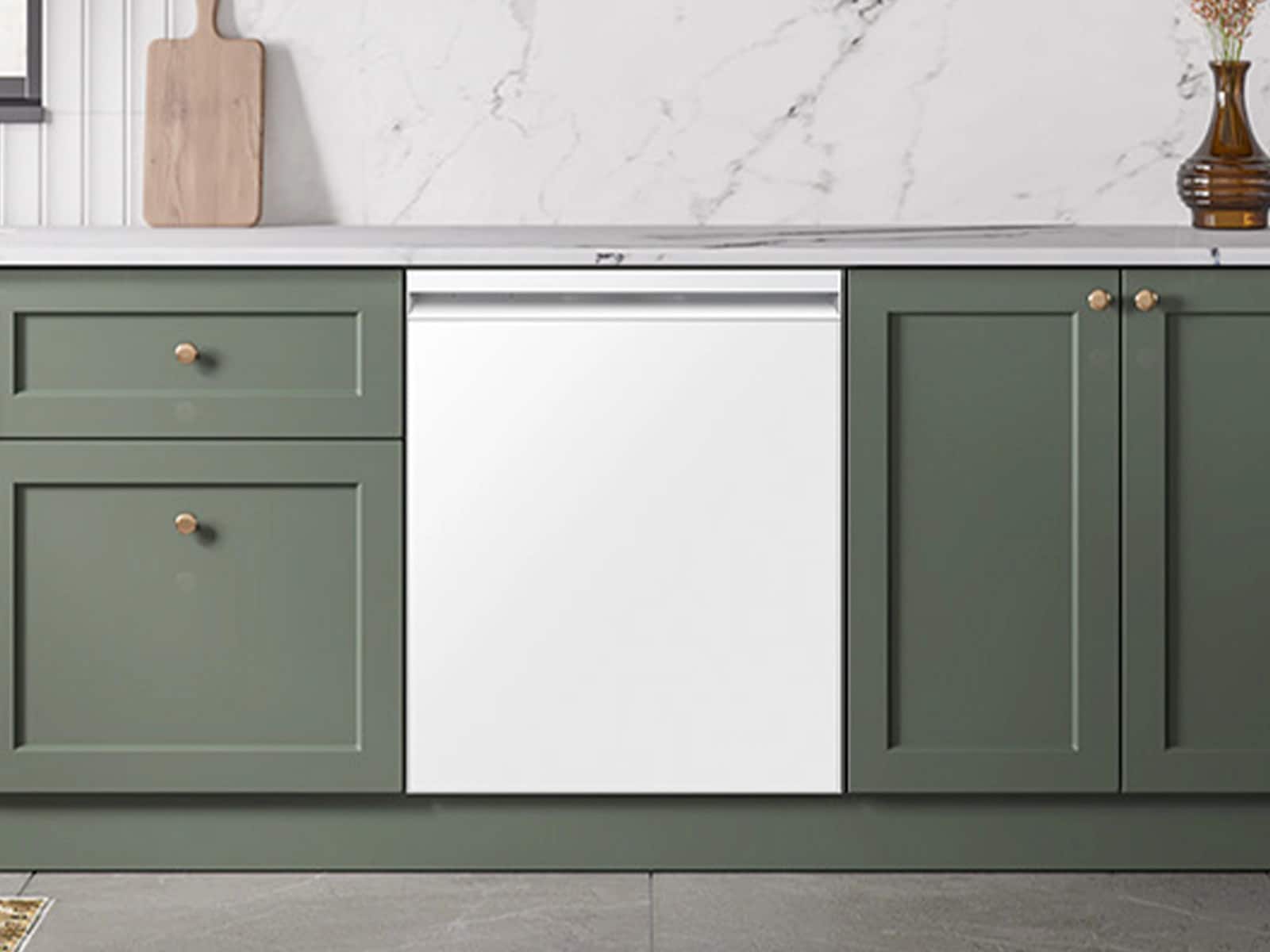 38 dBA Bespoke Smart Dishwasher with 3rd Rack Washing System White