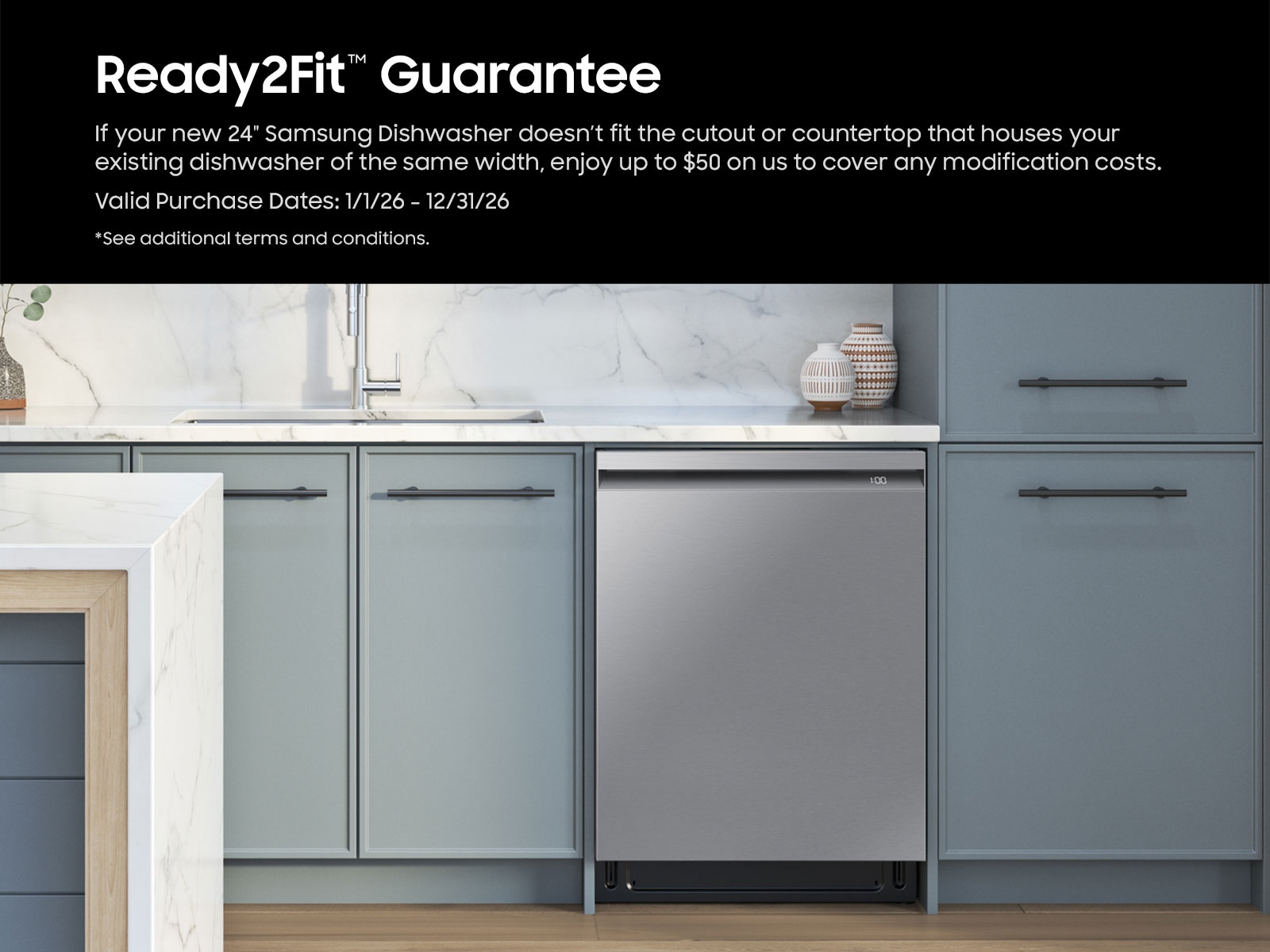38 dBA Bespoke Smart Dishwasher with 3rd Rack Washing System White