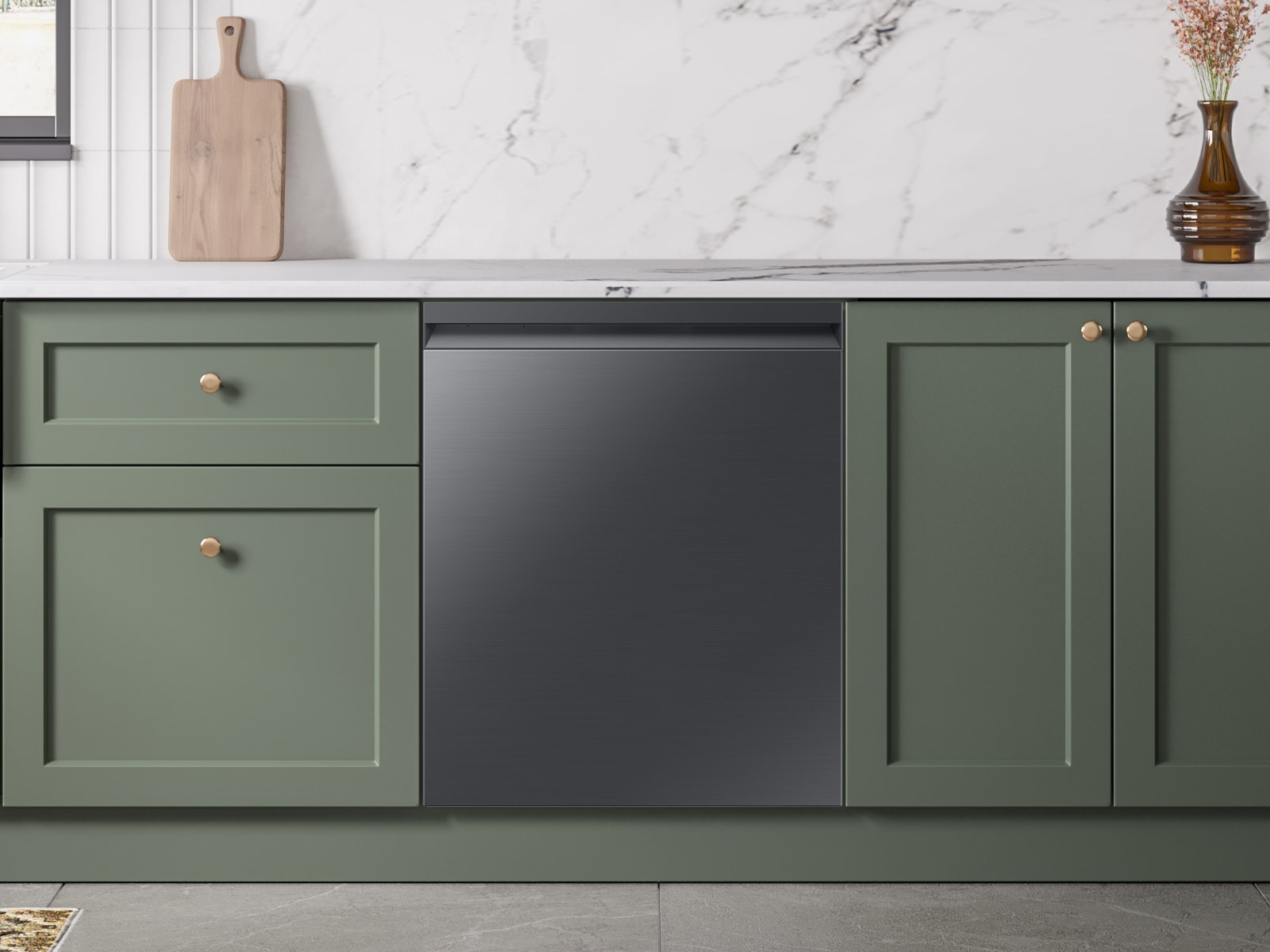 38 dBA Bespoke Smart Dishwasher with 3rd Rack Washing System Black