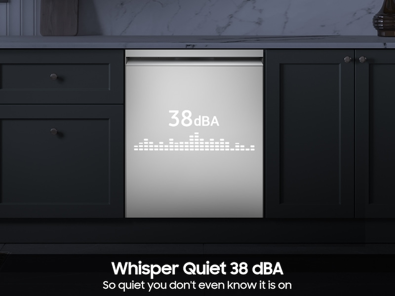 Bespoke Smart Dishwasher Smart Dry with AutoRelease™ Door AI Wash Cycle | 38dBA