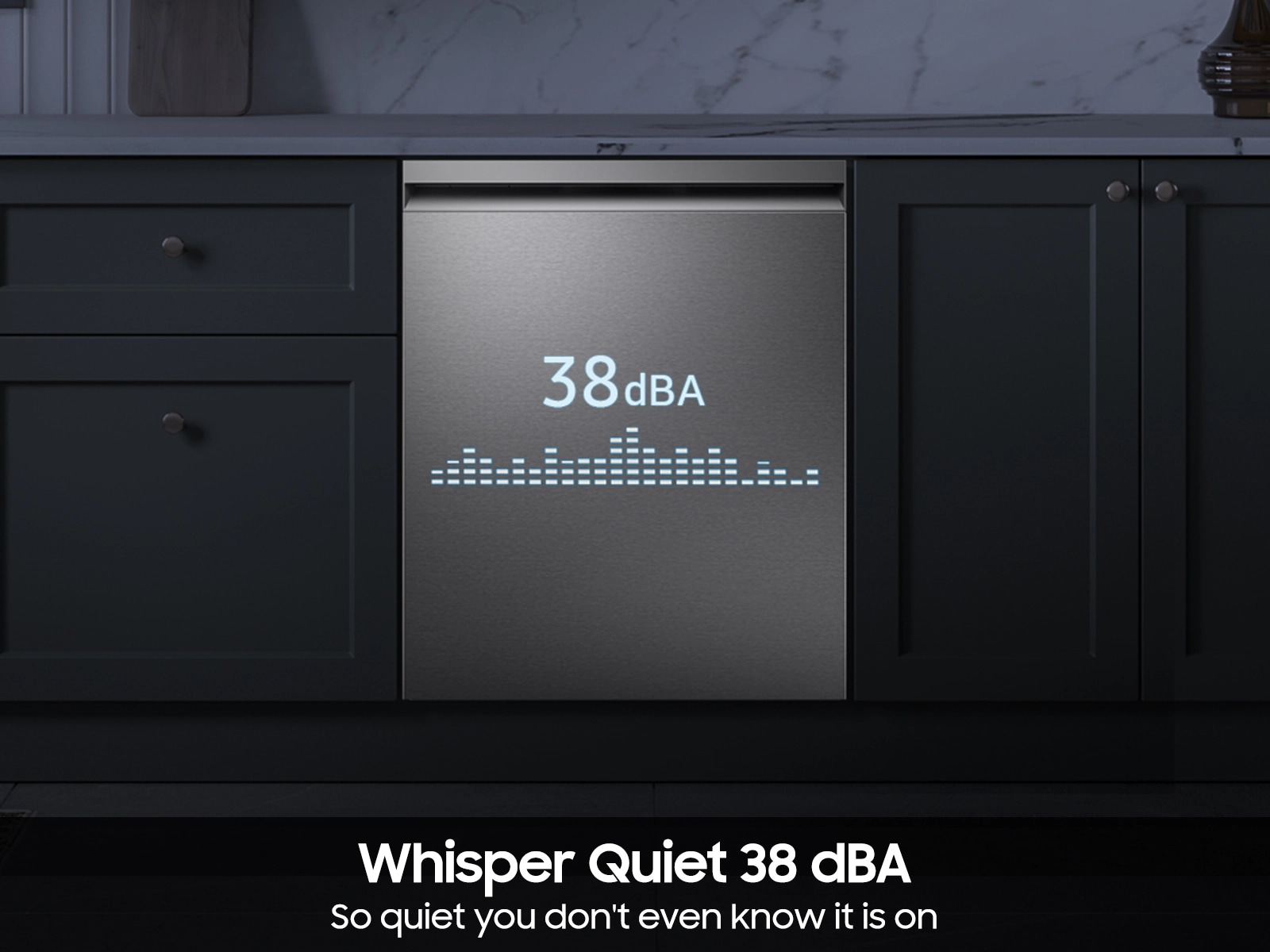 38 dBA Bespoke Smart Dishwasher with 3rd Rack Washing System Silver