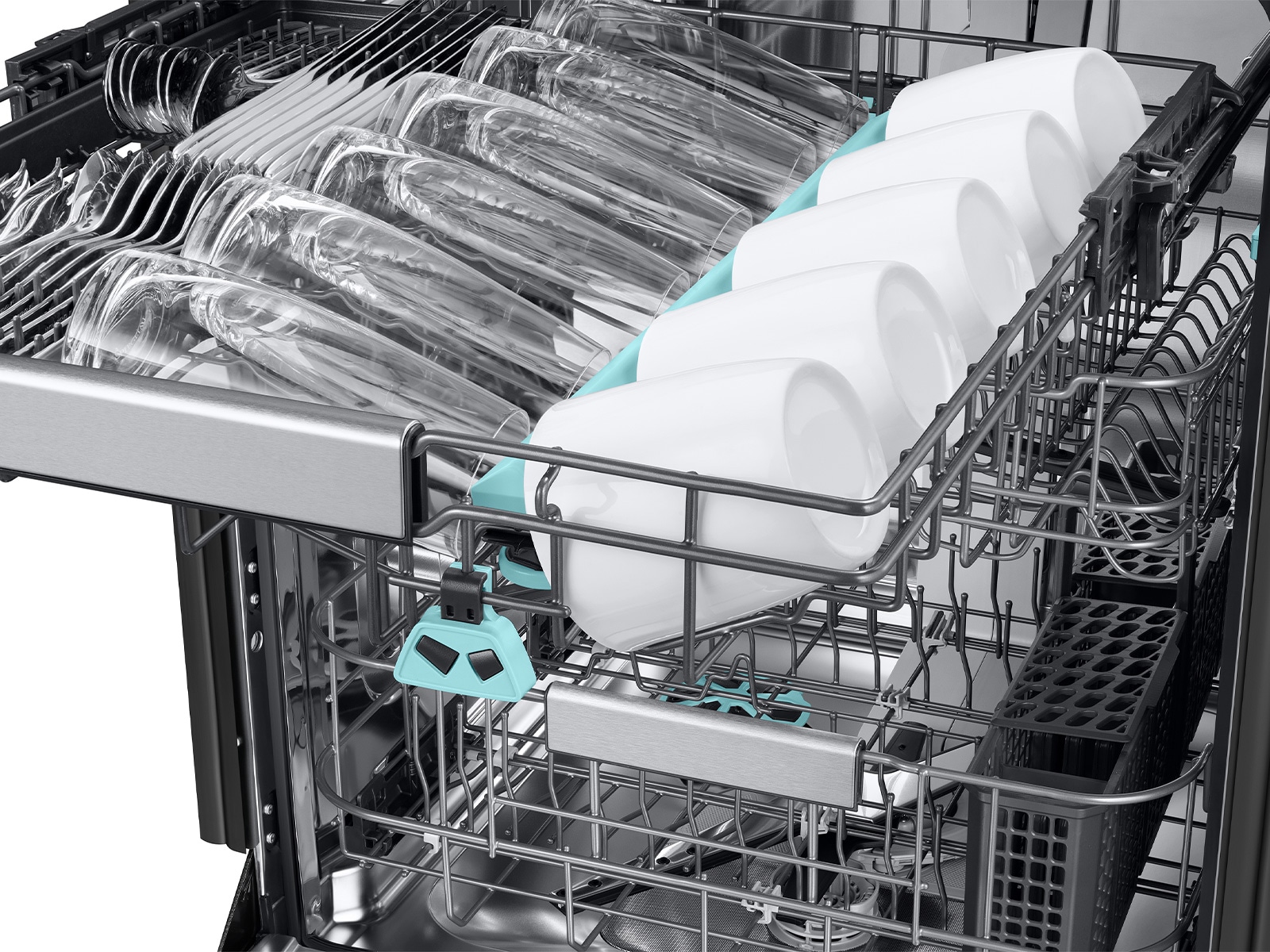 38 dBA Bespoke Smart Dishwasher with 3rd Rack Washing System Silver