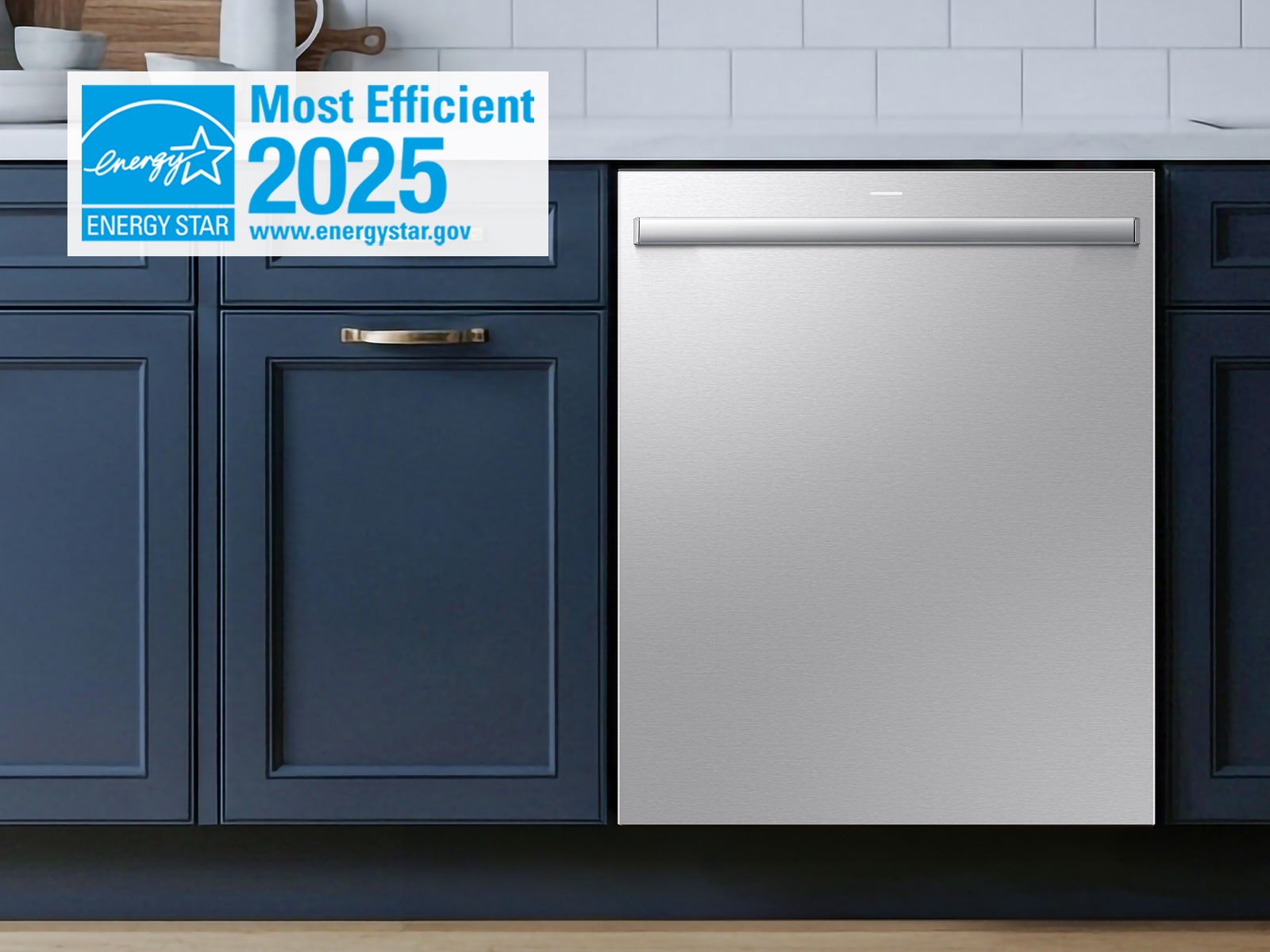 2025 Energy Star Most Efficient for  38 dBA Bespoke AI Smart Dishwasher with 3rd Rack Washing System