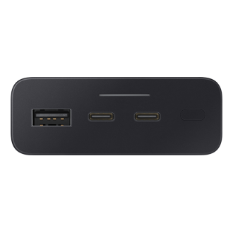 Samsung Powerbank-20000 mAh, Super Fast Charge (25W), USB type-C, Black  Powerful