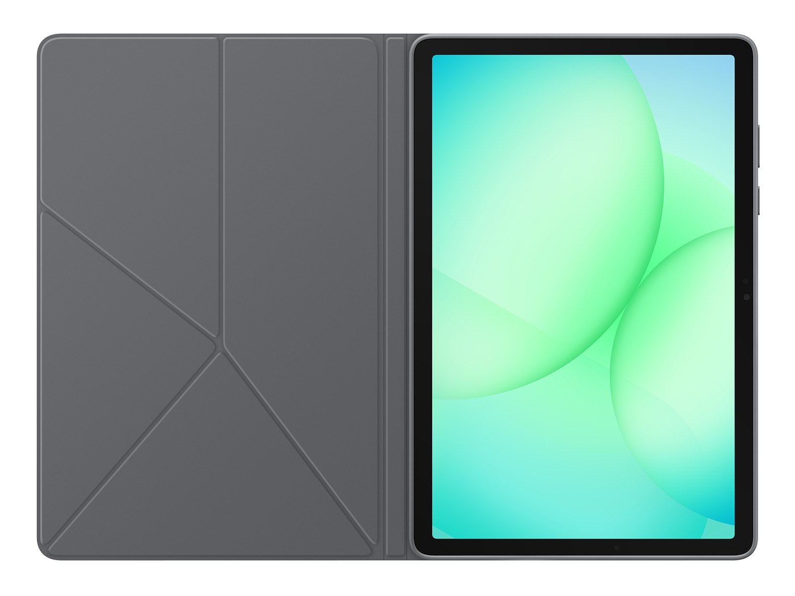 Book Cover - Galaxy Tab A11+ Black - front open