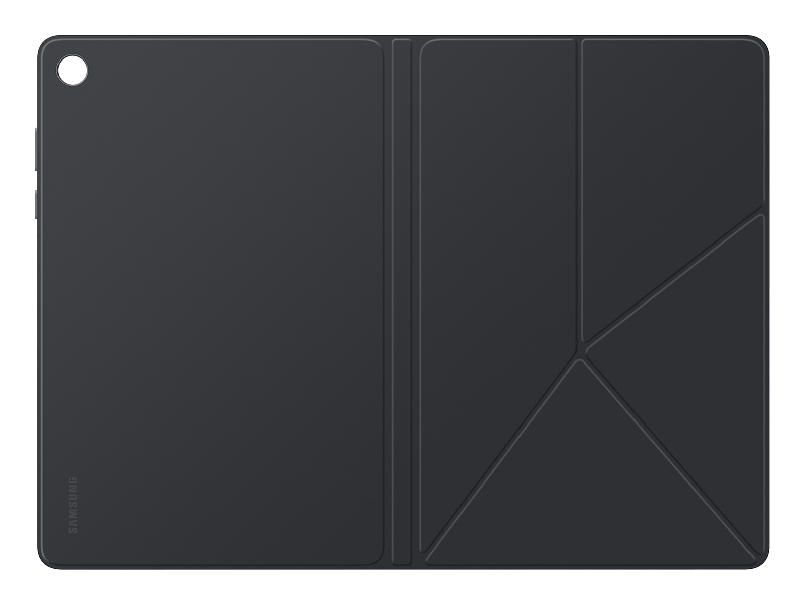 Book Cover - Galaxy Tab A11+ Black - Open cover_back