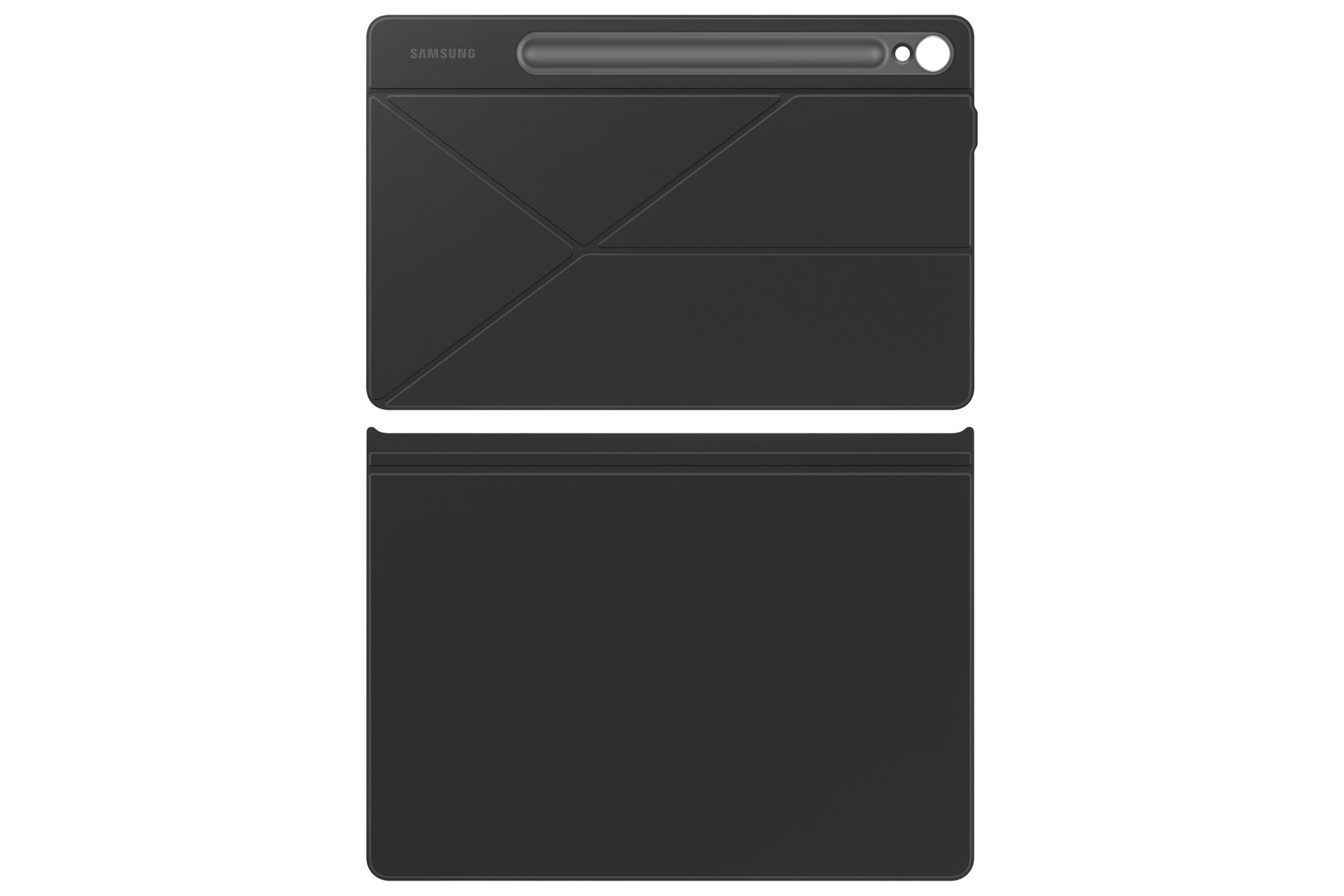 Smart Book Cover, Black, Galaxy Tab S10 Lite | S10 FE | S10 FE 5G | S9 | S9 5G | S9 FE | S9 FE 5G