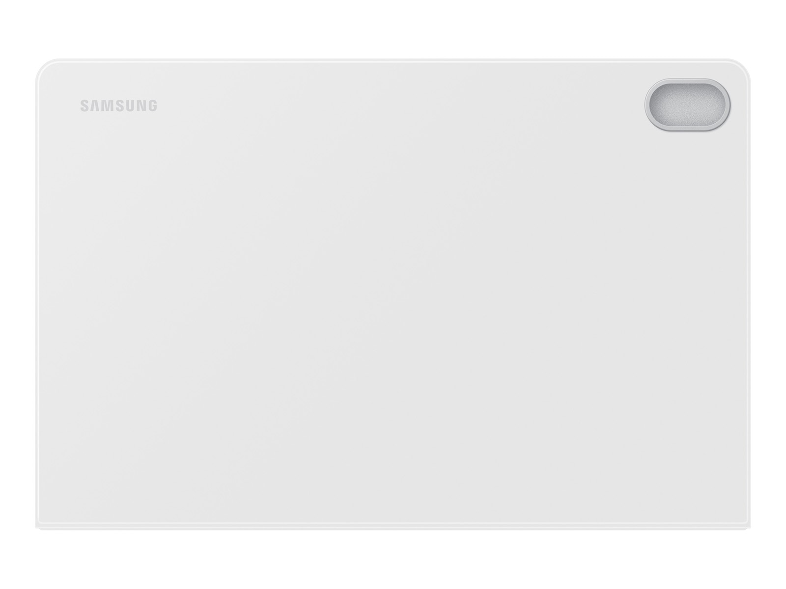 Galaxy Tab S11 Book Cover White - horizontl back