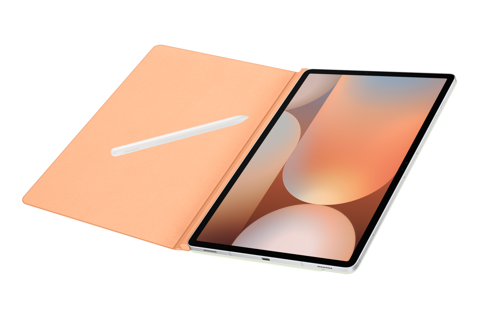 Smart Book Cover for Galaxy Tab S9+ / Tab S9 FE+ Dynamic5 Orange 