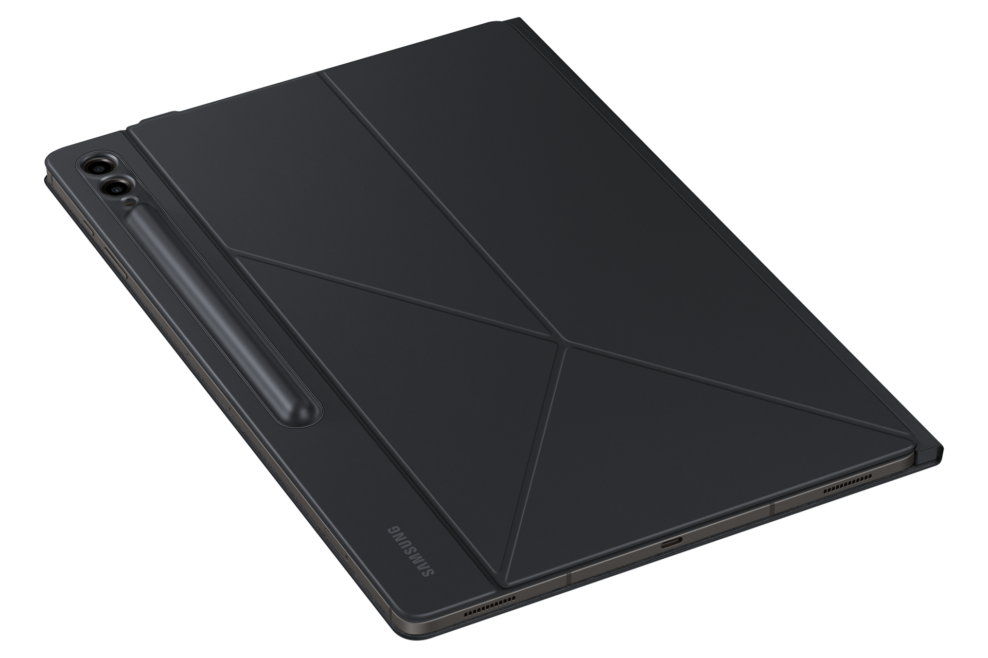 Smart Book Cover, Galaxy Tab S10 Ultra | S10 Ultra 5G | S9 Ultra | S9 Ultra 5G Dynamic1 Black 